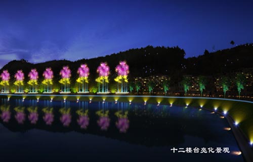 惠水山體夜景設(shè)計(jì)